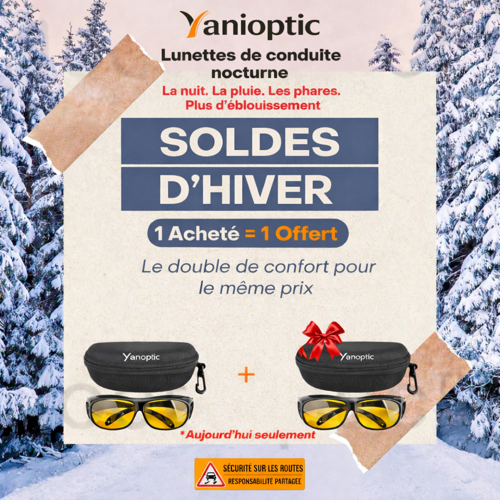 Yanioptic™ - Les lunettes qui éclairent votre nuit